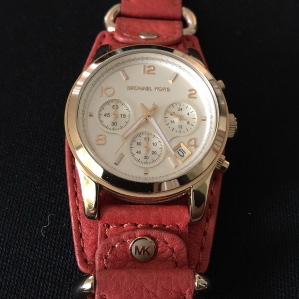 Michael Kors Leather Watch